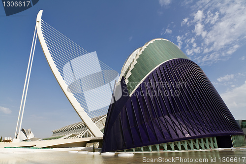 Image of Agora in The City of Arts and Sciences Valencia, Spain