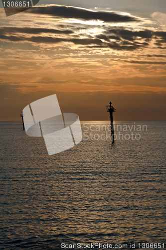 Image of Sunrise over the Mediterranean Sea