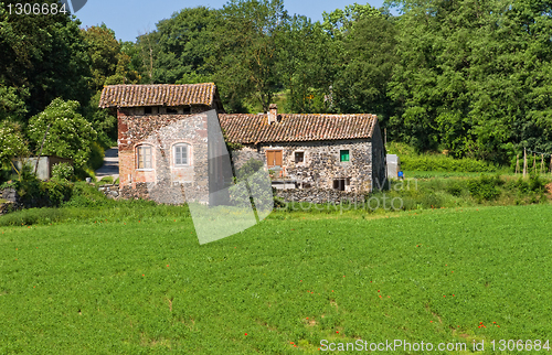 Image of Catalan typical rural landscape in Spain