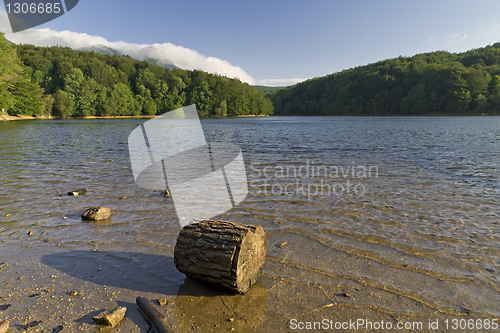 Image of Lake Santa Fe, Montseny. Spain