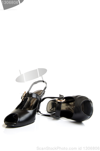 Image of Black fashion shoes