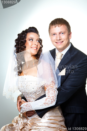 Image of Just married groom and bride  Pending approval	