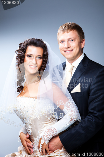 Image of Just married groom and bride  Pending approval	