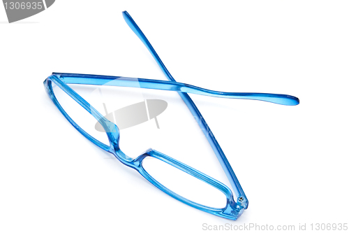 Image of Blue glasses 