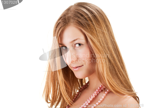 Image of pretty red-haired young woman