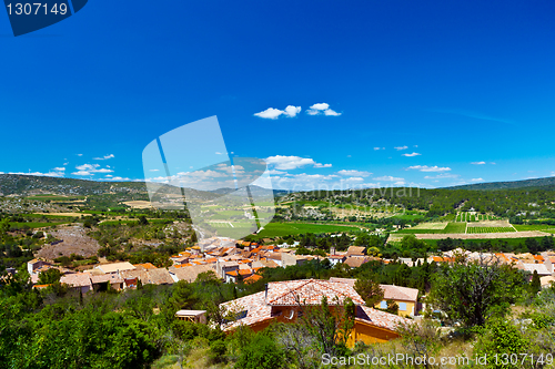 Image of Mediterranean sea coast. Nice France.