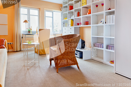 Image of Modern house, living-room