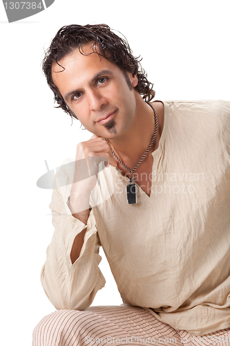 Image of portrait of a heandsome youg man