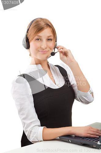 Image of Young businesswoman