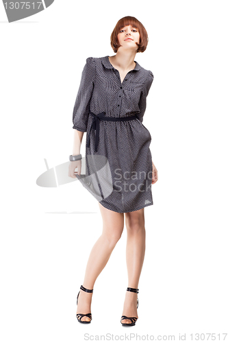 Image of Full length portrait of a confident young female