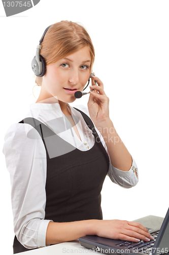 Image of Young businesswoman