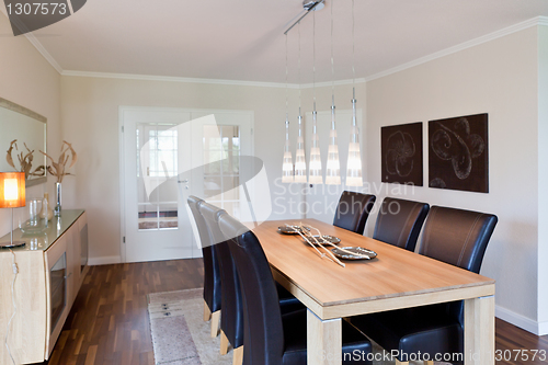 Image of Modern house, living-room