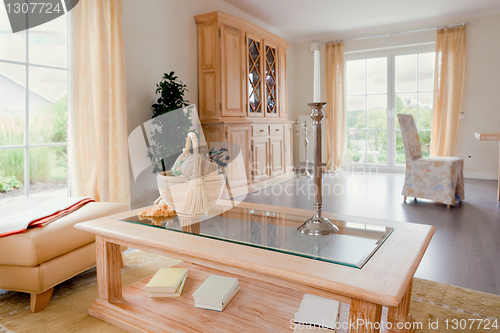 Image of Modern house, living-room
