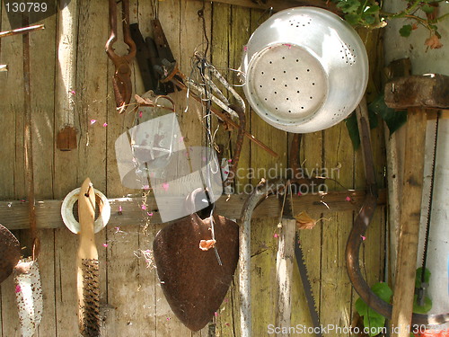 Image of garden tools