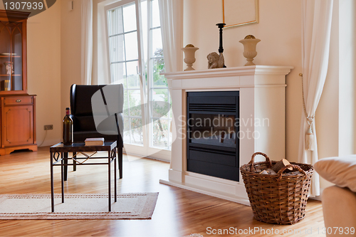 Image of Modern house, living-room