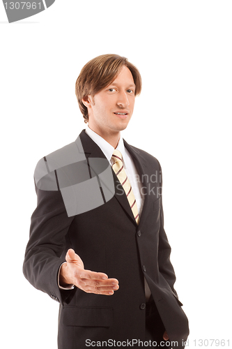 Image of young confident businessman
