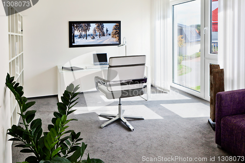 Image of Modern interior of home office