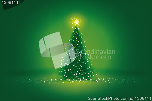 Image of green christmas