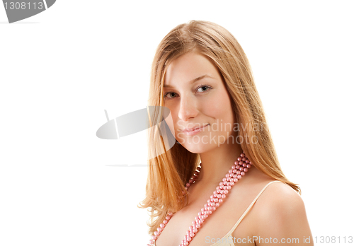 Image of pretty red-haired young woman