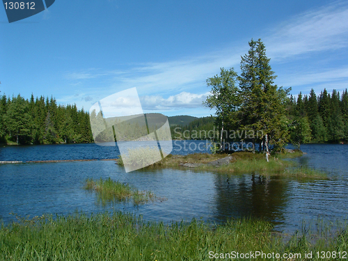 Image of Lake in Nordamarka Sandungen