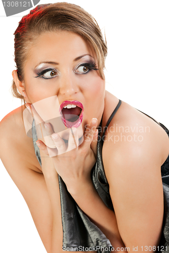 Image of Beautiful blonde woman