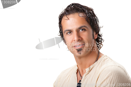 Image of portrait of a heandsome youg man
