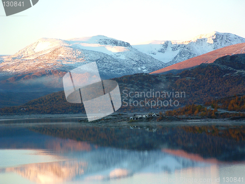 Image of Mountain landscape in Jotunheimen Norway