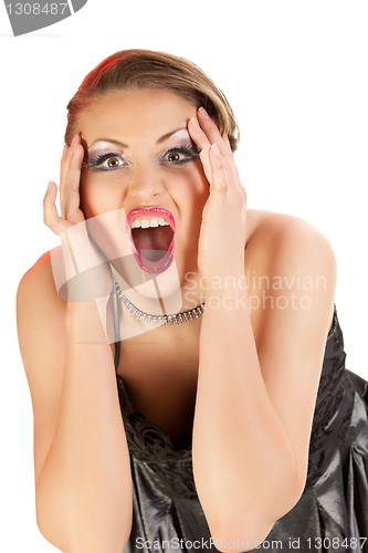 Image of Beautiful blonde woman