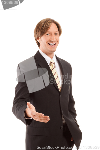 Image of young confident businessman