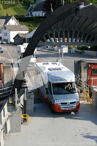 Image of Embarking ferry