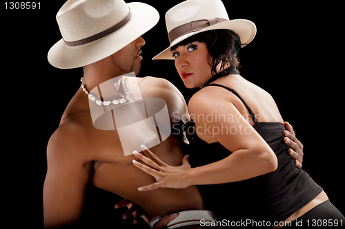 Image of Fashion Couple Dramatic image shot