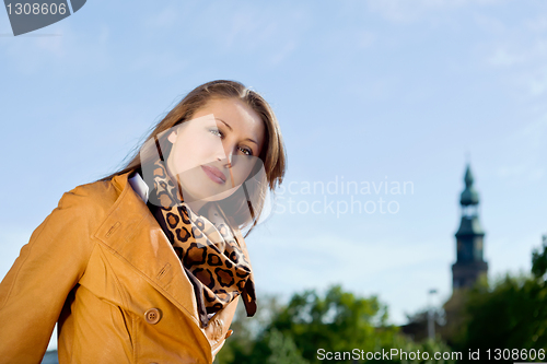 Image of Portrait of the young beautiful woman