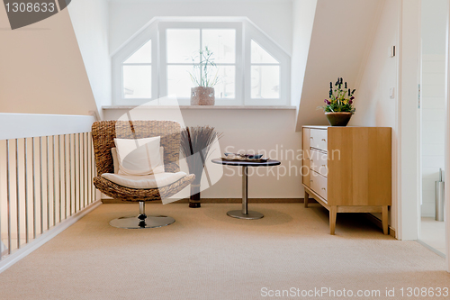 Image of Modern house, living-room