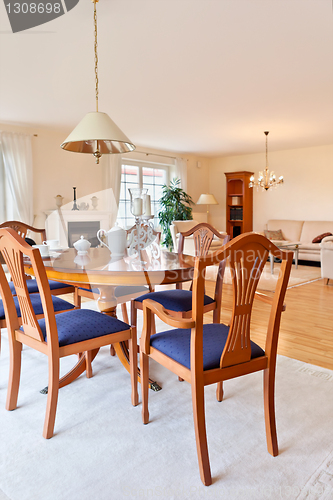 Image of Modern house, living-room