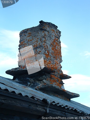 Image of Chimney with lichen