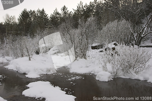 Image of winter river