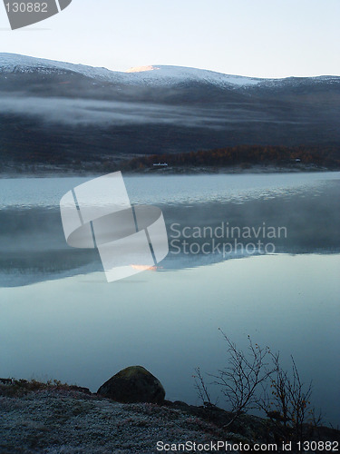 Image of Winterlandscape by the lake