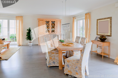Image of Modern house, living-room