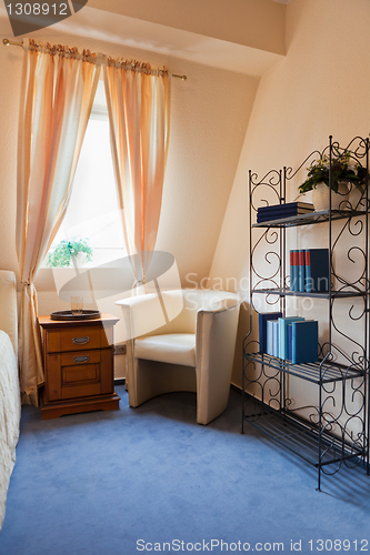 Image of beautiful interior of a modern bedroom