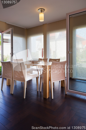 Image of Modern house, living-room