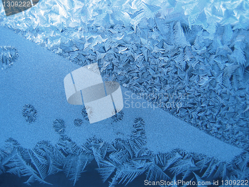 Image of frozen glass