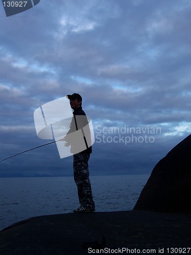 Image of Fishing in the midnightsun