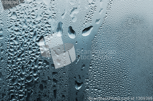 Image of natural water drop texture