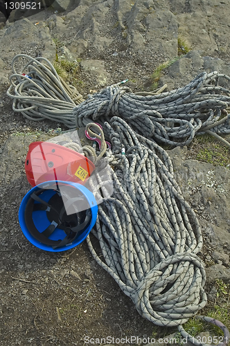 Image of Rope and Helmets