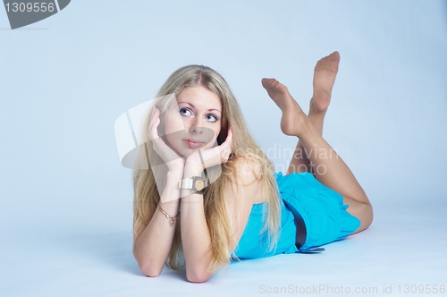 Image of Portrait of beautiful woman