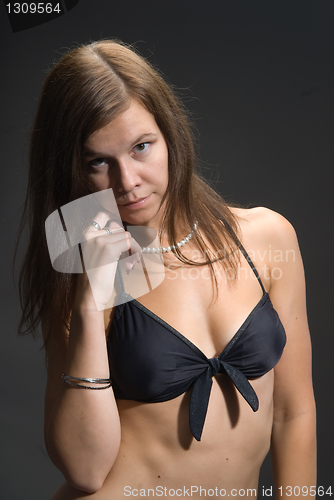Image of Sexy woman in lingerie