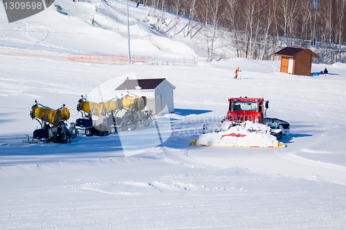 Image of The mountain-skiing center