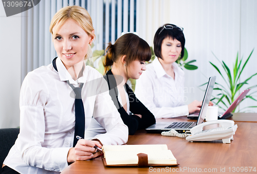 Image of Business ladies in office