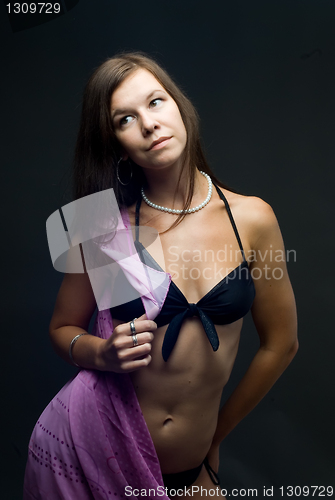 Image of Sexy woman in lingerie