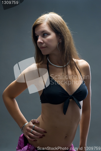 Image of Sexy woman in lingerie